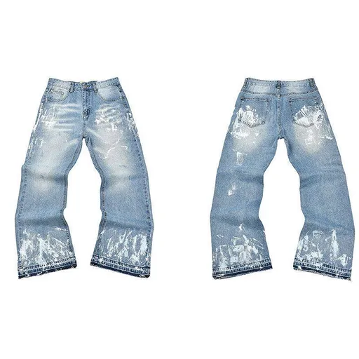 Gallery Dept Jeans — Голубые с краской