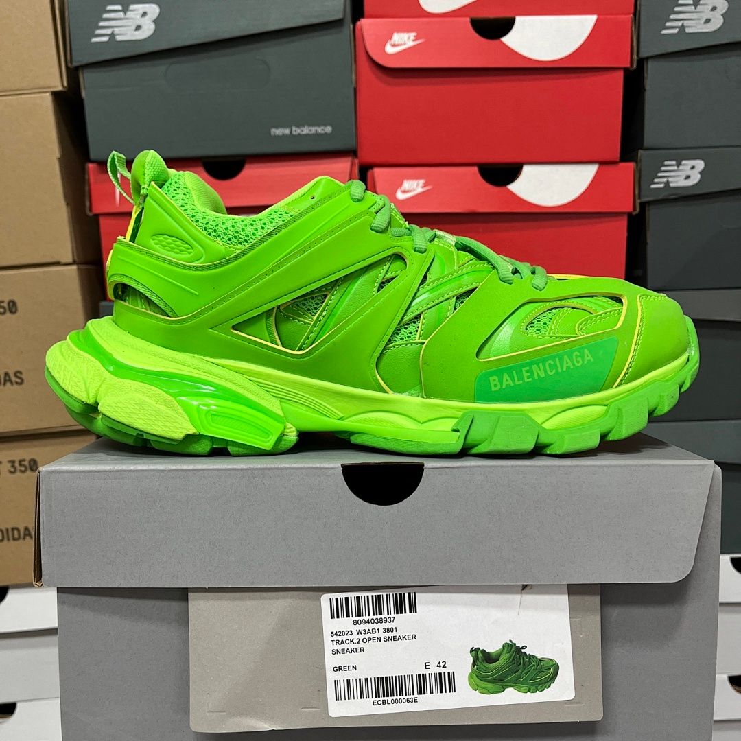 Balenciaga Track 3.0 Неоновый/Зелёный