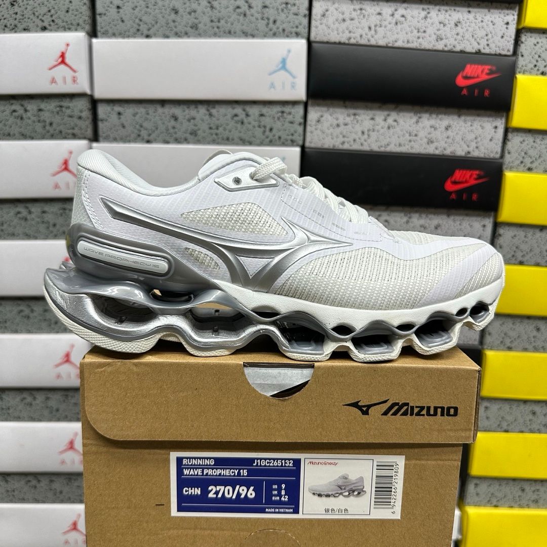 Mizuno Wave Prophecy 15 White/Silver