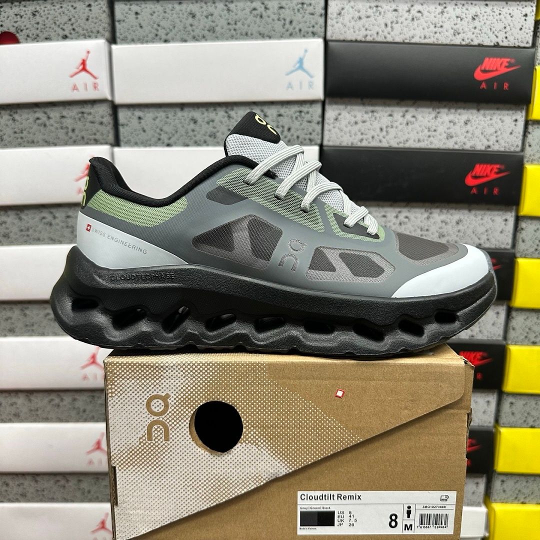 On Cloudtilt Remix Grey/Green