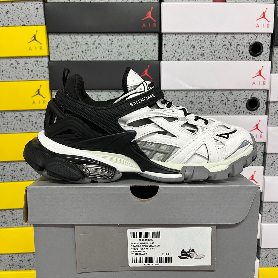 Balenciaga Track Чёрный/Белый