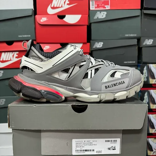 Balenciaga Track LED Серый/Белый