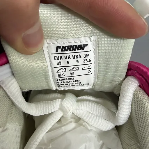 Balenciaga Runner 7.0 Зелёный/Фиолетовый