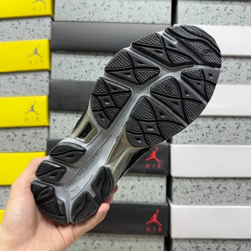 ASICS Gel-NYC Серый/Чёрный/Бордовый