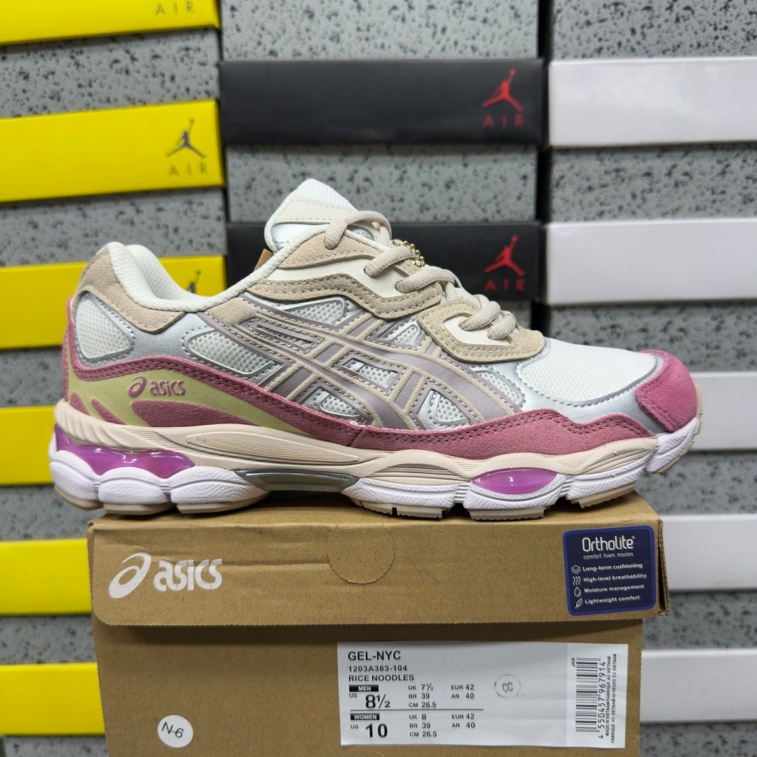 ASICS Gel-NYC Кремовый/Розовый