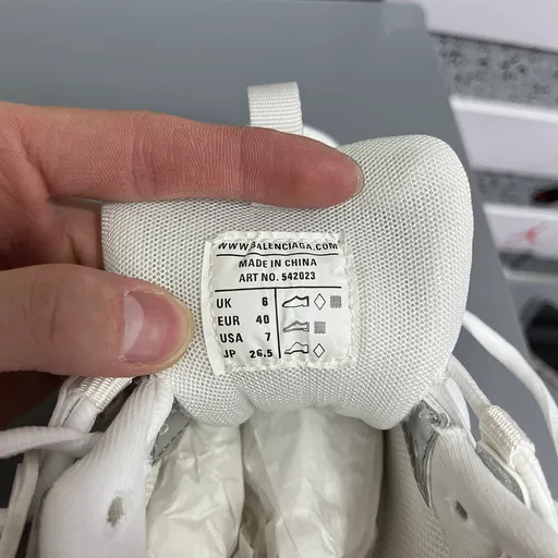 Balenciaga Track 3.0 Белый/Серебристый