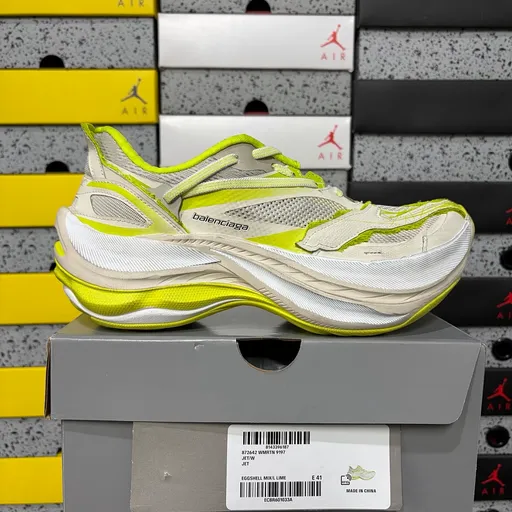 Balenciaga JET Eggshell/Lime