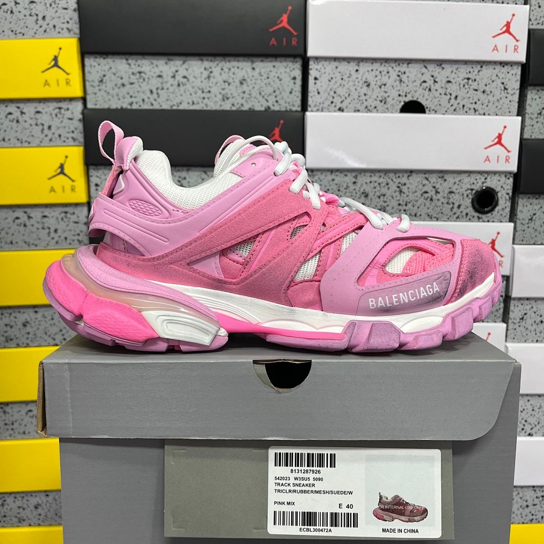 Balenciaga Track 3.0 Розовый/Белый
