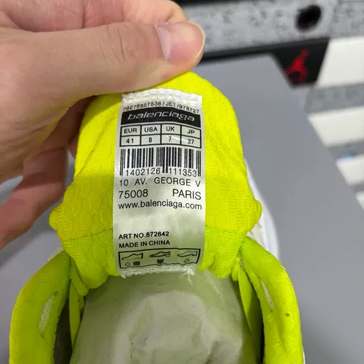 Balenciaga JET Eggshell/Lime