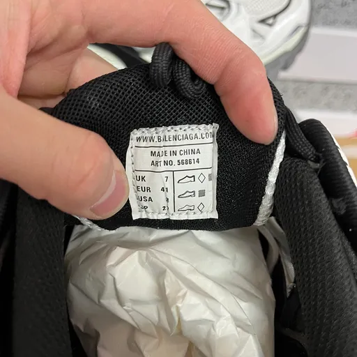 Balenciaga Track Чёрный/Белый