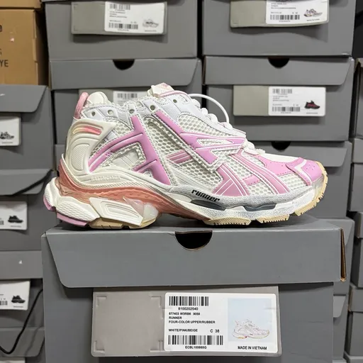 Balenciaga Runner 7.0 Белый/Розовый