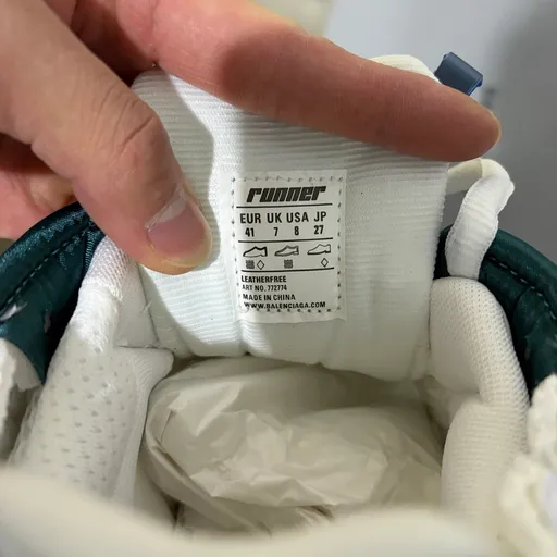 Balenciaga Runner 7.5 Синий/Зелёный/Розовый