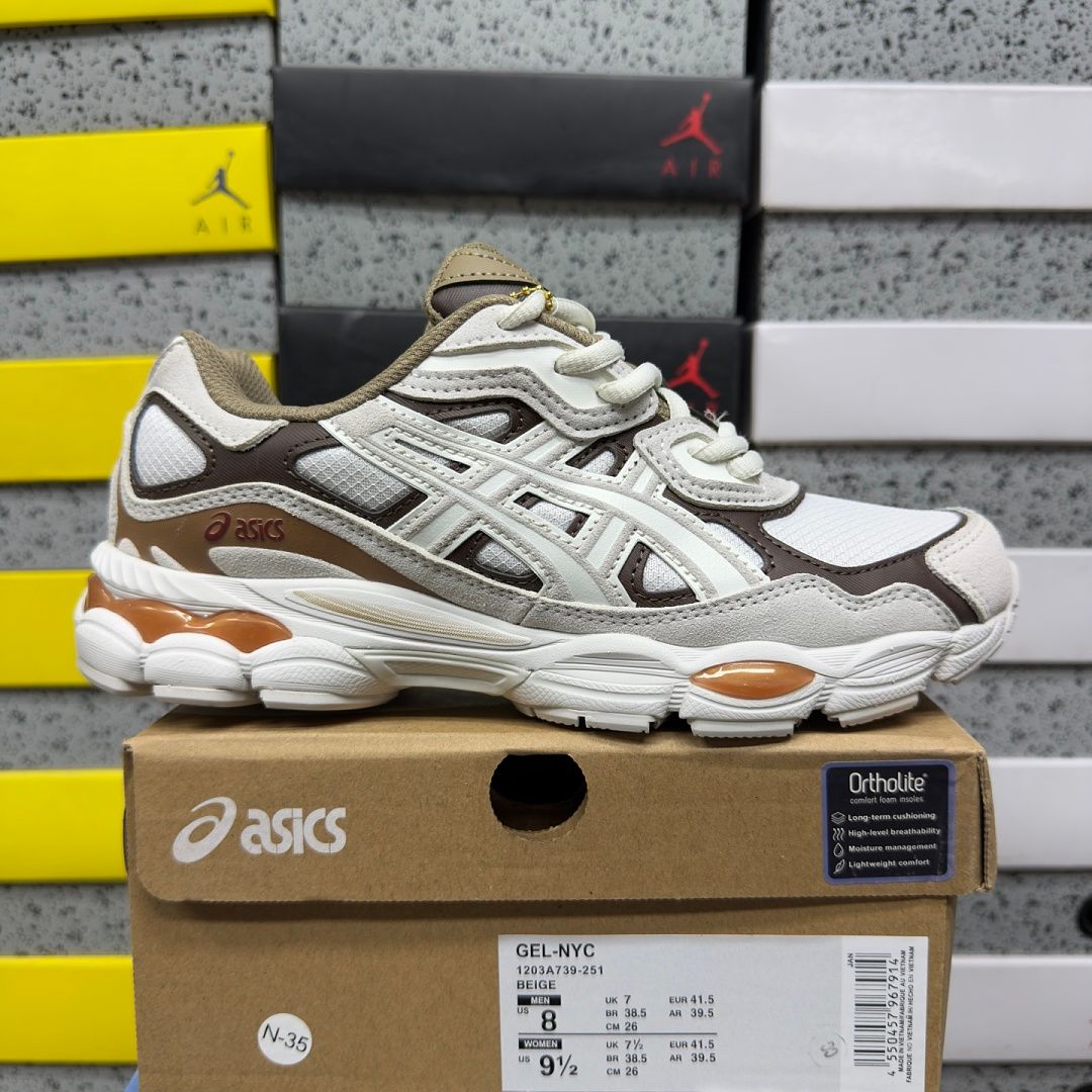 ASICS Gel-NYC Кремовый/Коричневый