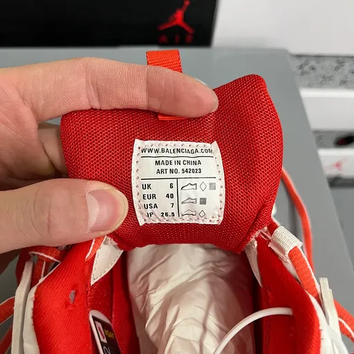 Balenciaga Track 3.0 Белый/Красный