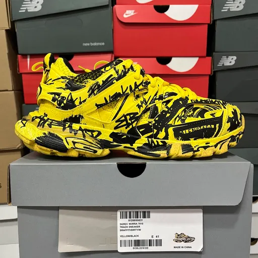 Balenciaga Track 3.0 Чёрный/Жёлтый