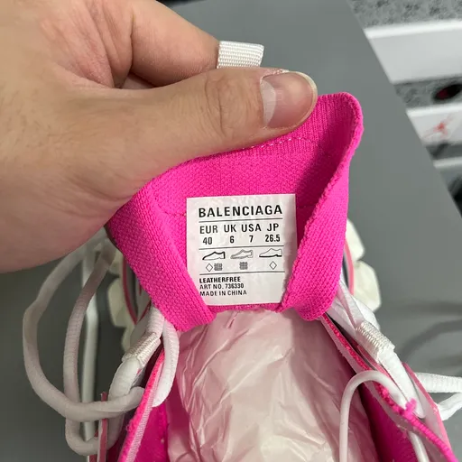 Balenciaga Track 3.0 Белый/Розовый