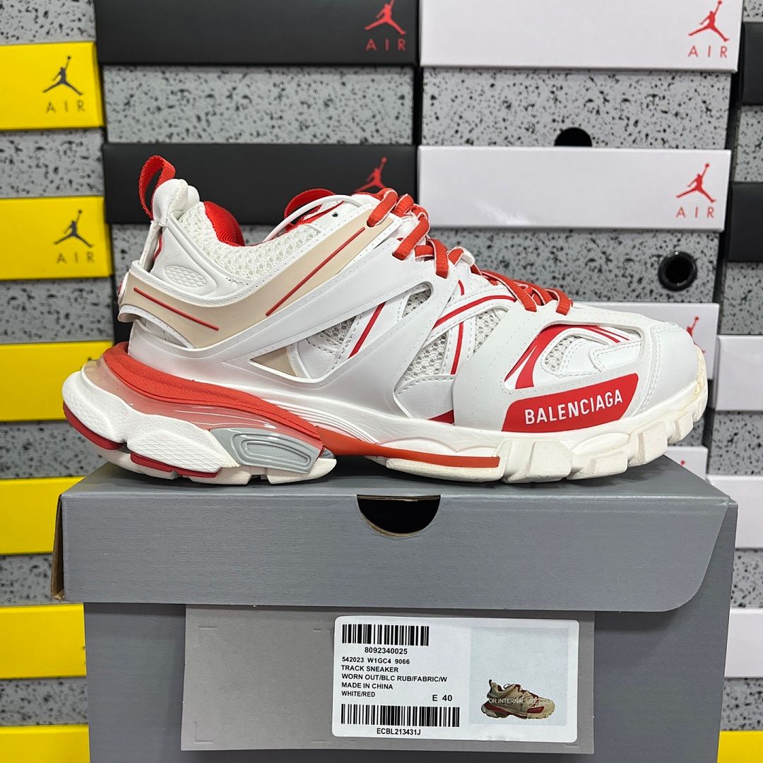 Balenciaga Track 3.0 Белый/Красный