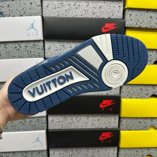 Louis Vuitton LV Trainer Denim Monogram