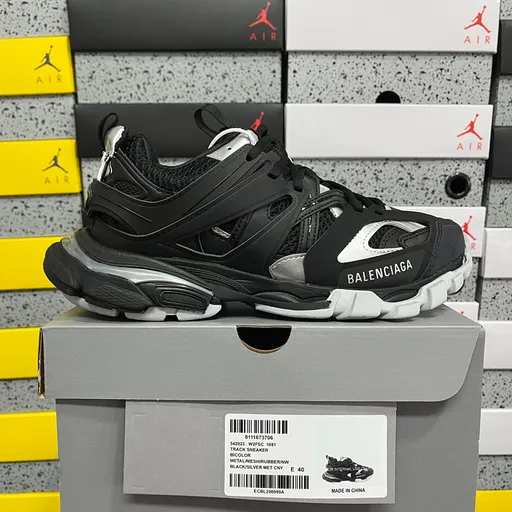 Balenciaga Track 3.0 Чёрный/Серебристый