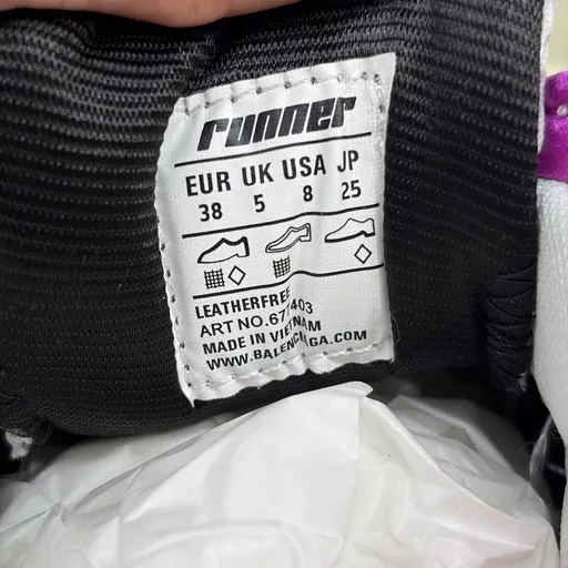 Balenciaga Runner 7.0 Бордовый/Белый