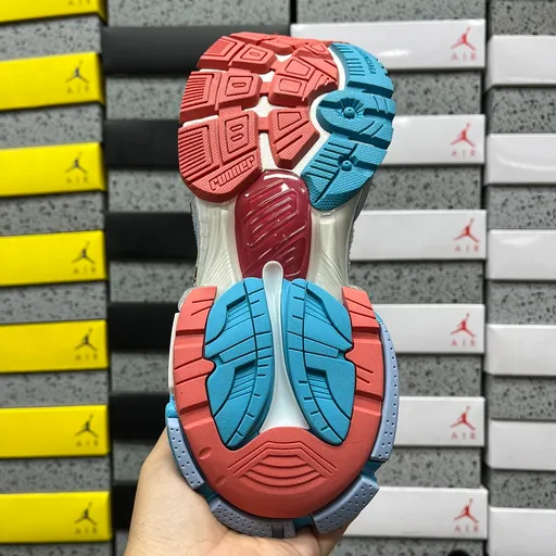 Balenciaga Runner 7.5 Белый/Розовый/Синий