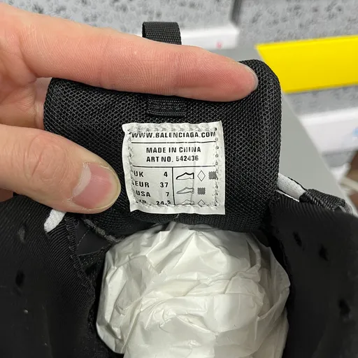 Balenciaga Track 3.0 Чёрный/Белый