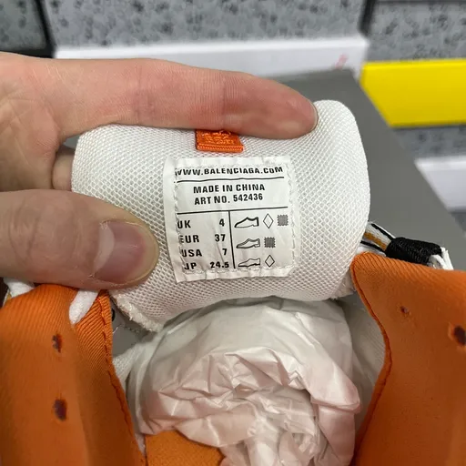 Balenciaga Track 3.0 Белый/Оранжевый