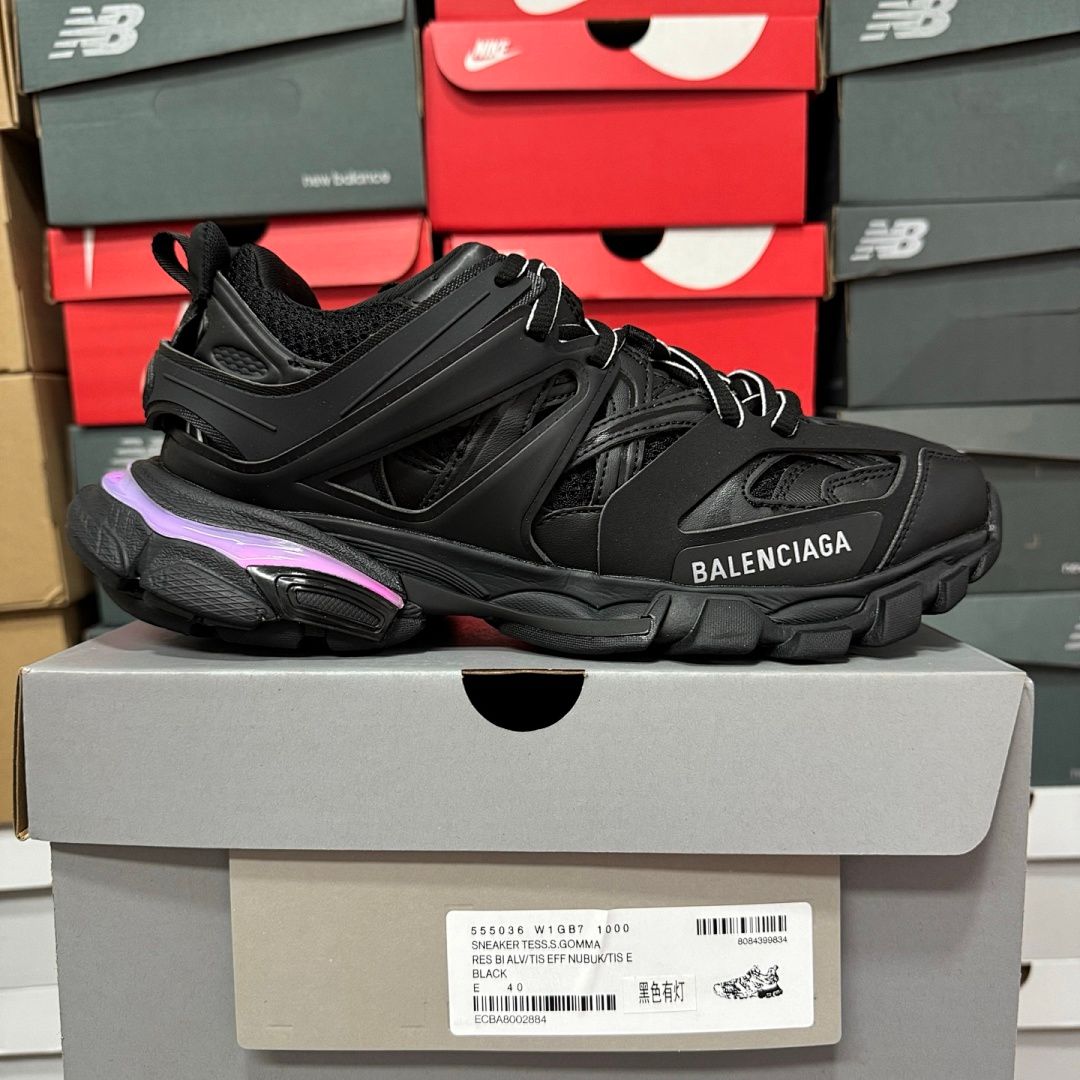 Balenciaga Track LED Чёрный