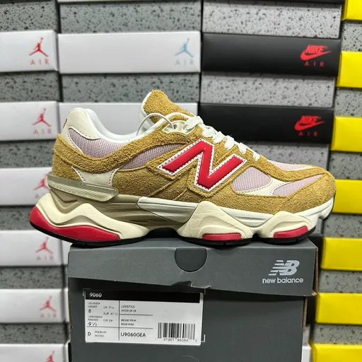 New Balance 9060 Tan/Red