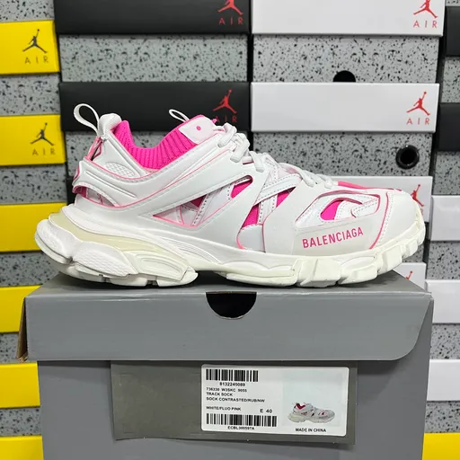 Balenciaga Track 3.0 Белый/Розовый
