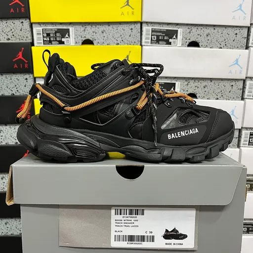 Balenciaga Track Чёрный/Оранжевый