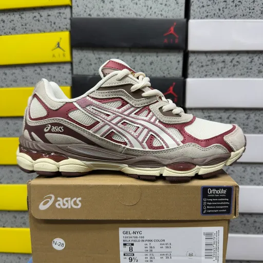 ASICS Gel-NYC Бордовый/Розовый