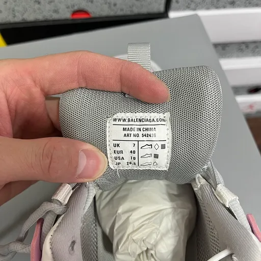 Balenciaga Track 3.0 Серый/Розовый/Белый
