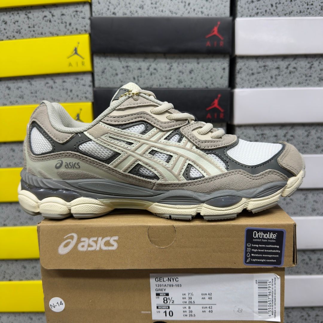 ASICS Gel-NYC Белый/Серый/Бежевый