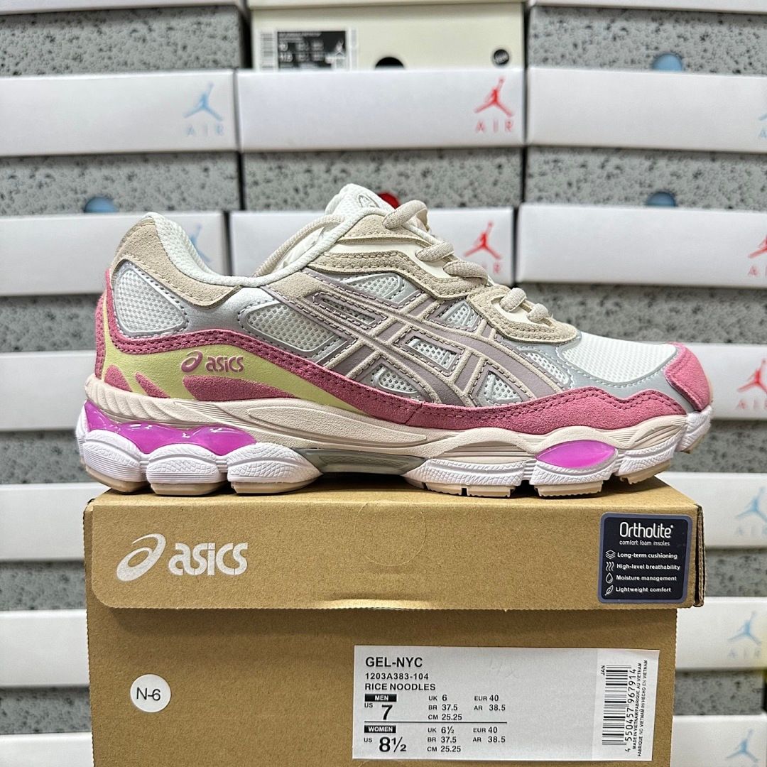 ASICS Gel-NYC Кремовый/Розовый/Фиолетовый