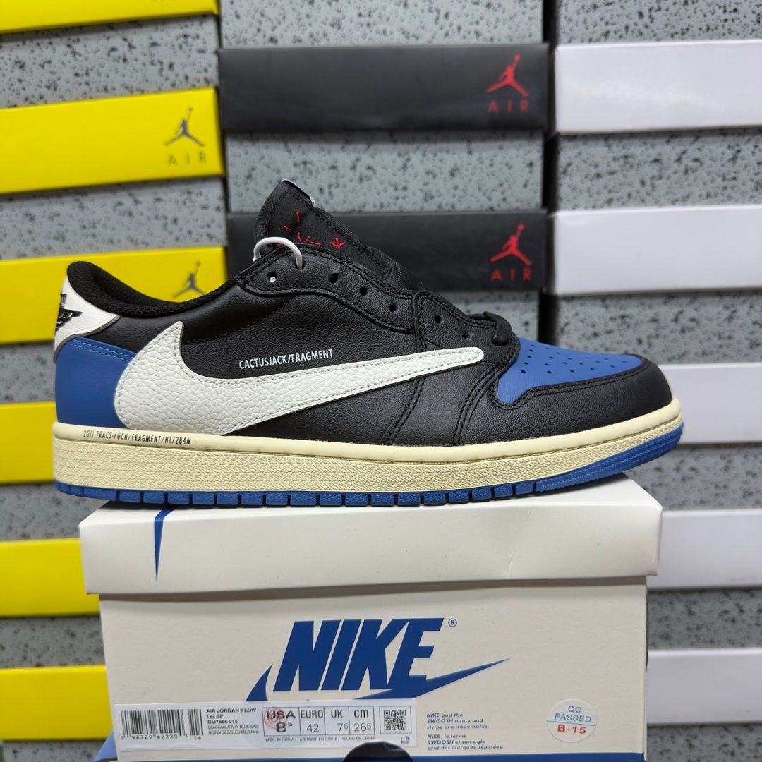 Air Jordan 1 Low OG SP Travis Scott × Fragment