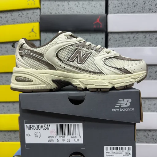 New Balance 530 Cream/Silver
