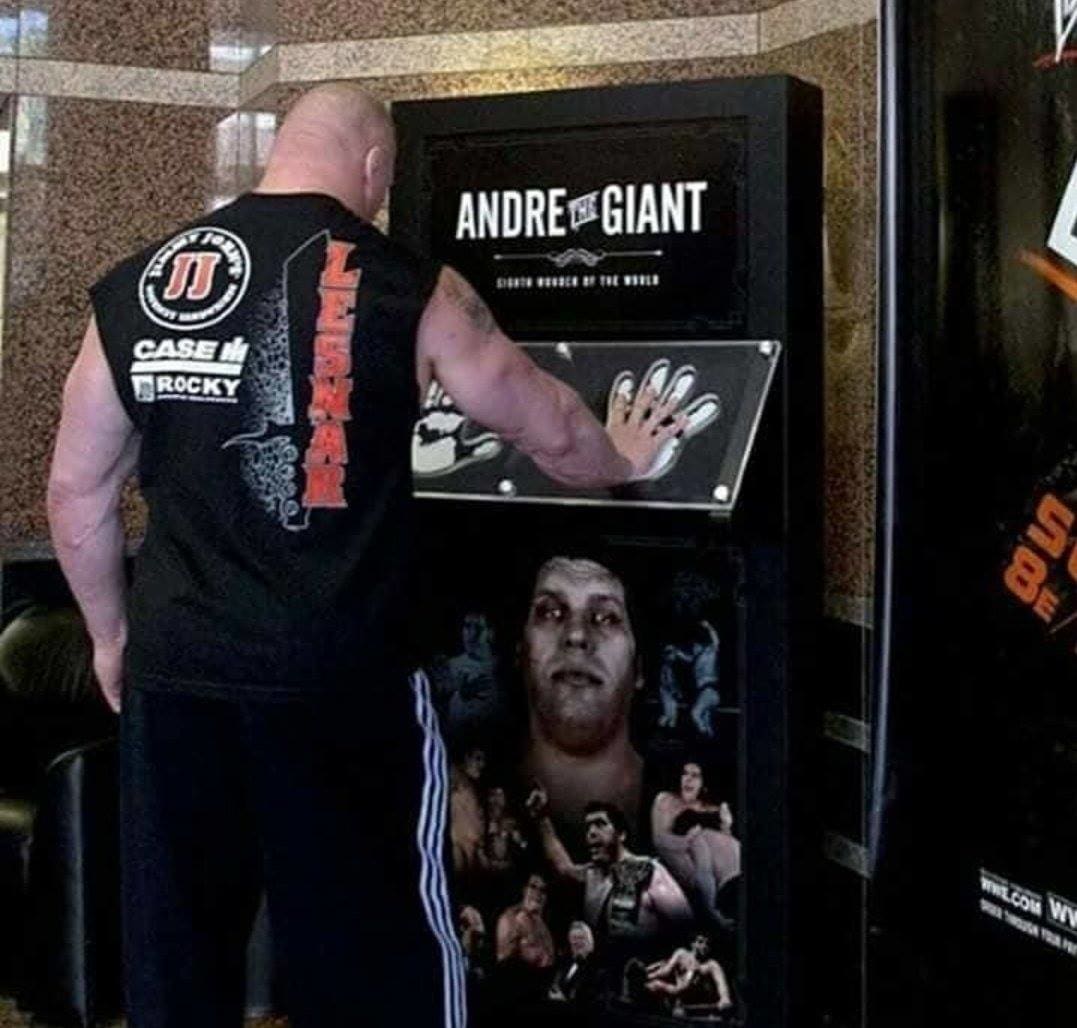 DragonKingKarl Greatest Kayfabe Tournament: Brock Lesnar vs. Andre the Giant