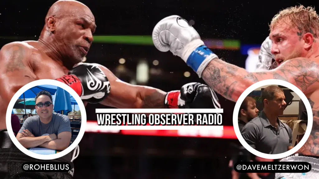 Wrestling Observer Radio: AEW Dynamite Full Gear go-home show, Tyson vs. Paul business
