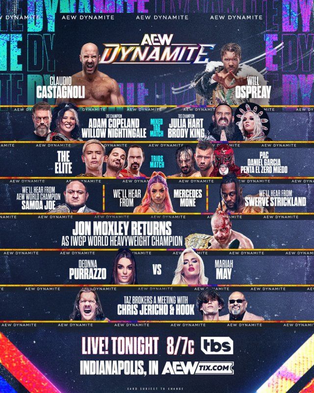 Wrestling Observer Live: AEW Dynamite preview, Marigold-WWE, more