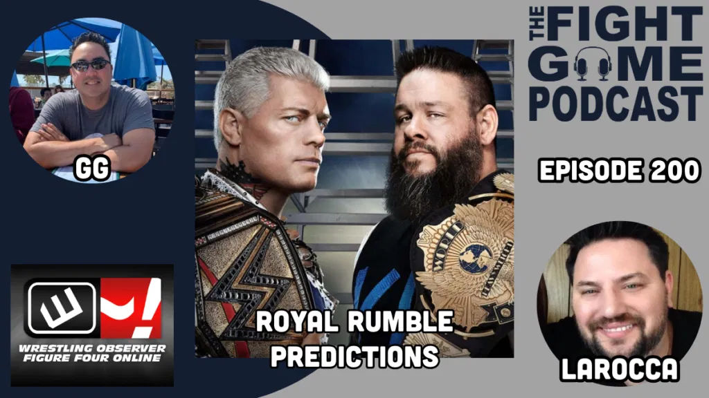Fight Game: WWE Royal Rumble predictions, lackluster AEW Dynamite