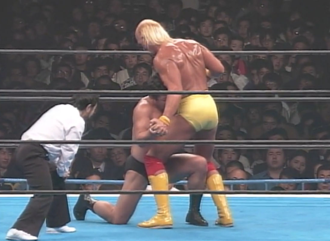 Bryan & Vinny & Craig & Shawn Show: New Japan Tokyo Dome 1994 highlights plus Granny!