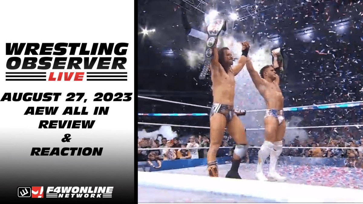 Wrestling Observer Live: AEW All In post-show review & reaction