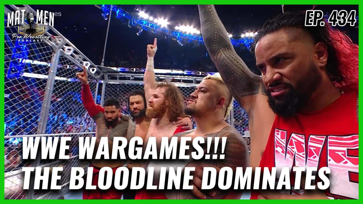 Mat Men: The Bloodline dominates WWE Survivor Series WarGames