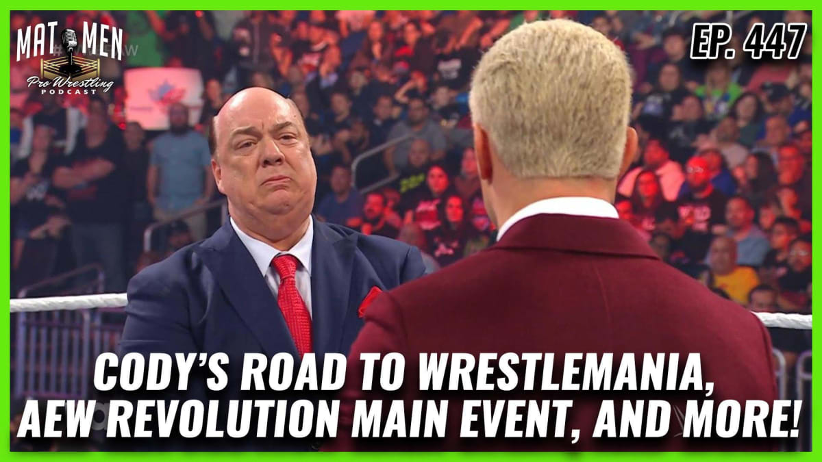 Mat Men: Cody&#8217;s road to WWE WrestleMania, looking ahead to AEW Revolution