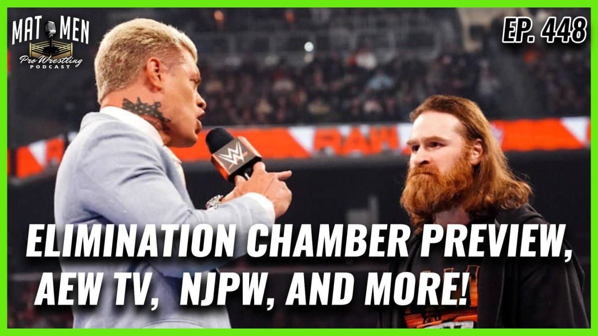 Mat Men: WWE Elimination Chamber &amp; NJPW previews, ROH TV returning