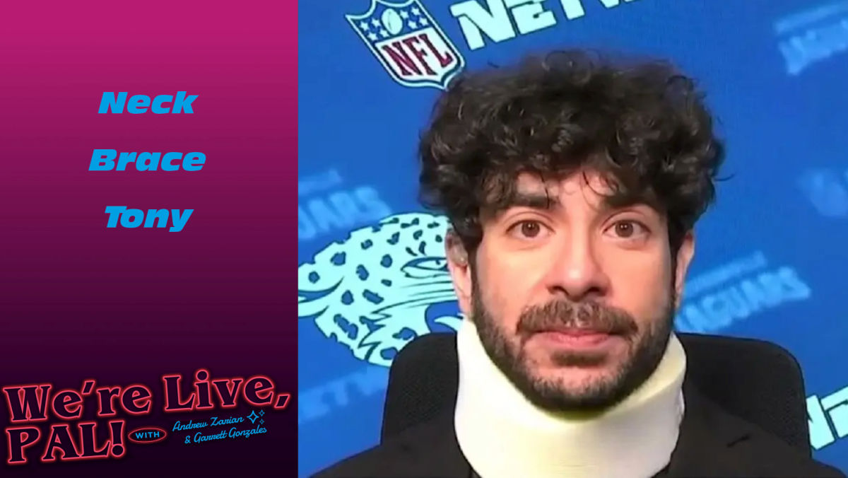 We&#8217;re Live, Pal: AEW&#8217;s Tony Khan and his neck brace