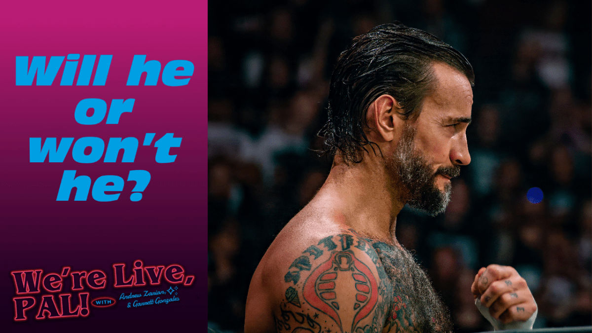 We&#8217;re Live, Pal: Will CM Punk be at the first AEW Collision?