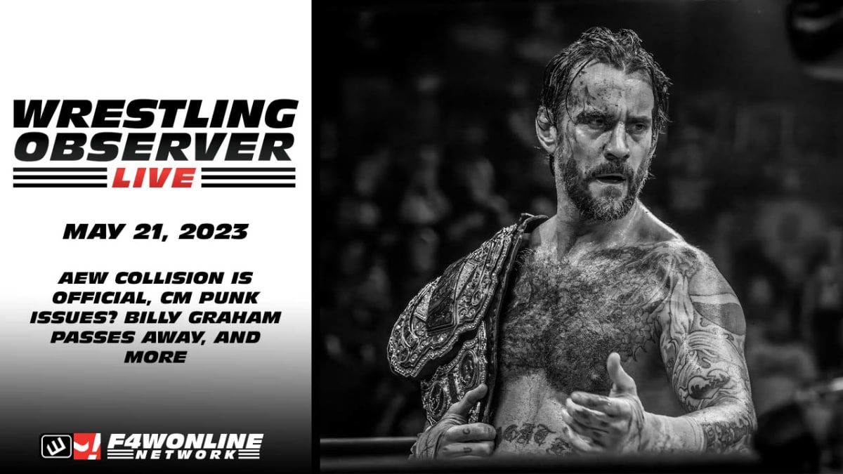 Wrestling Observer Live: AEW Collision is official, but is CM Punk?