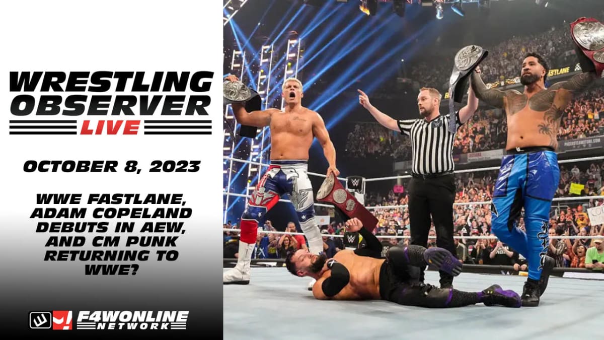 Wrestling Observer Live: WWE Fastlane, Adam Copeland, CM Punk return?
